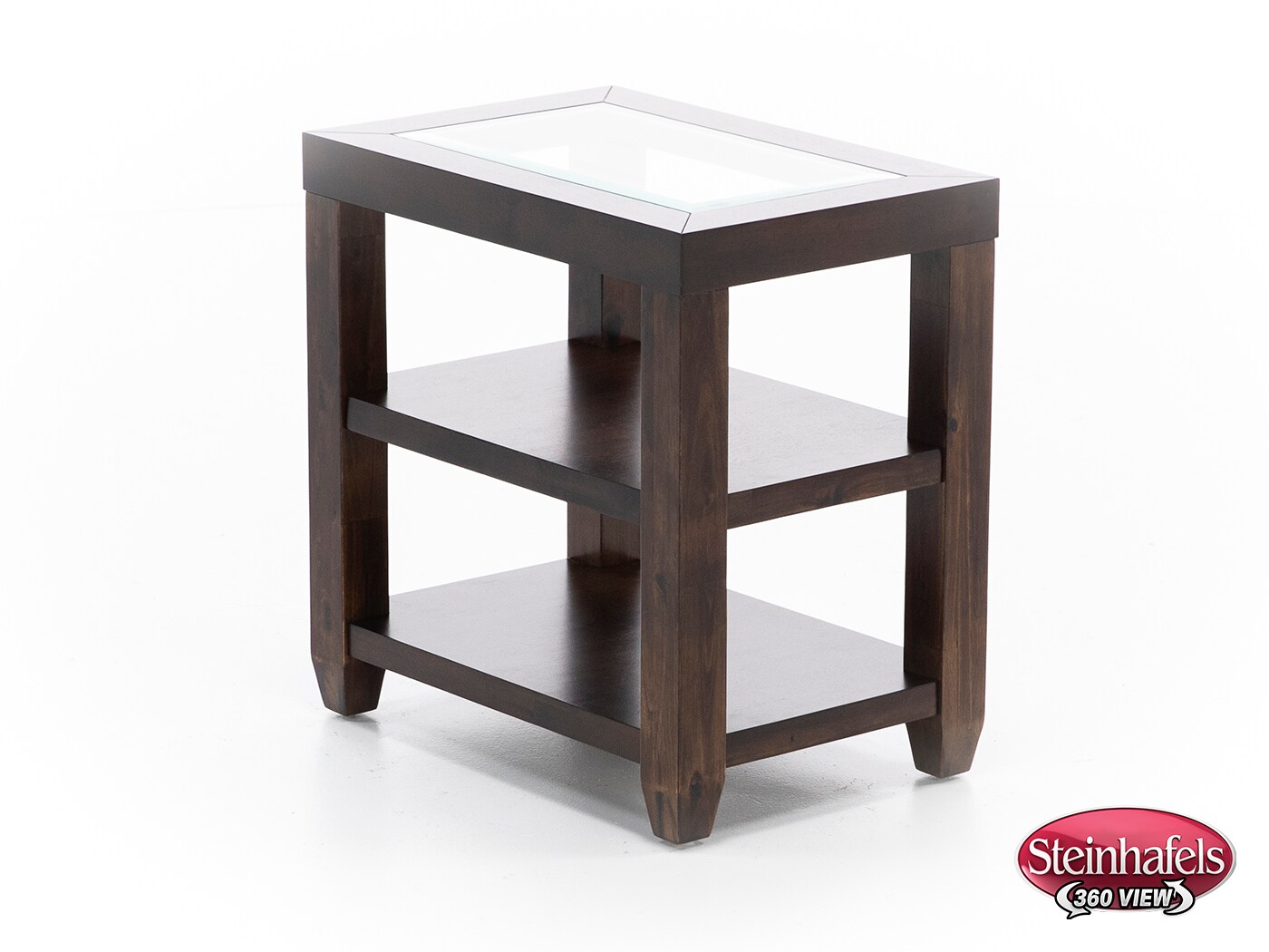 jfra brown chairside table  image ess  