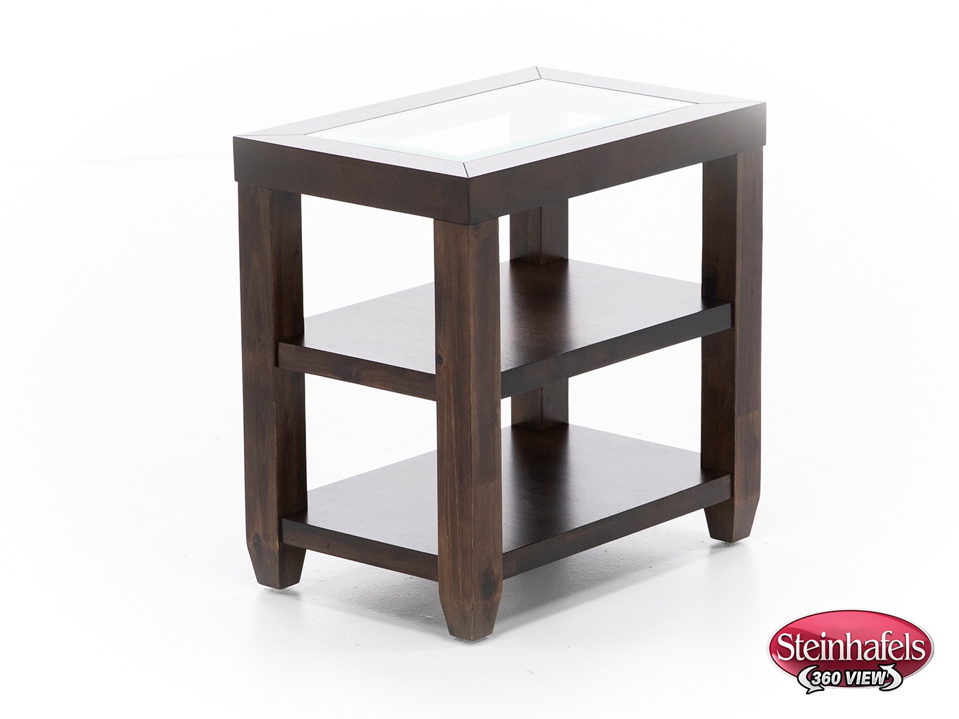 jfra brown chairside table  image ess  