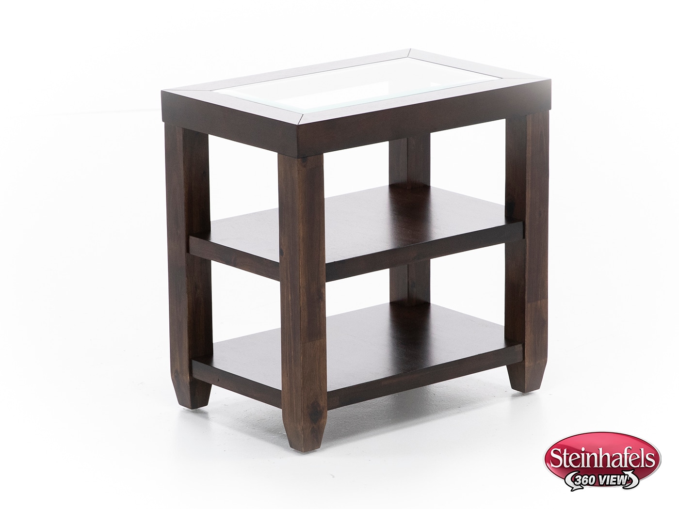 jfra brown chairside table  image ess  