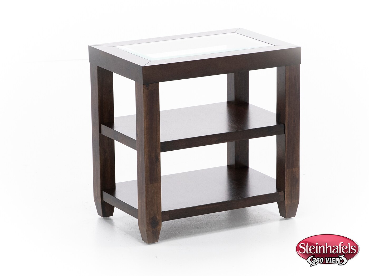 jfra brown chairside table  image ess  