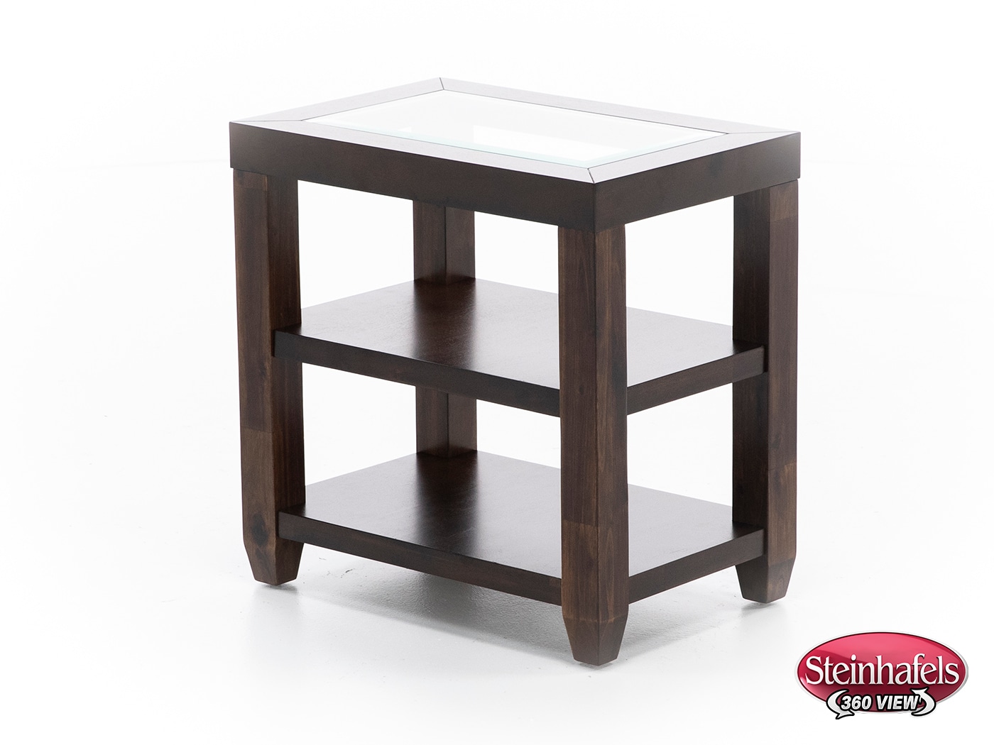 jfra brown chairside table  image ess  