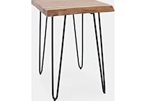 jfra brown chairside table   