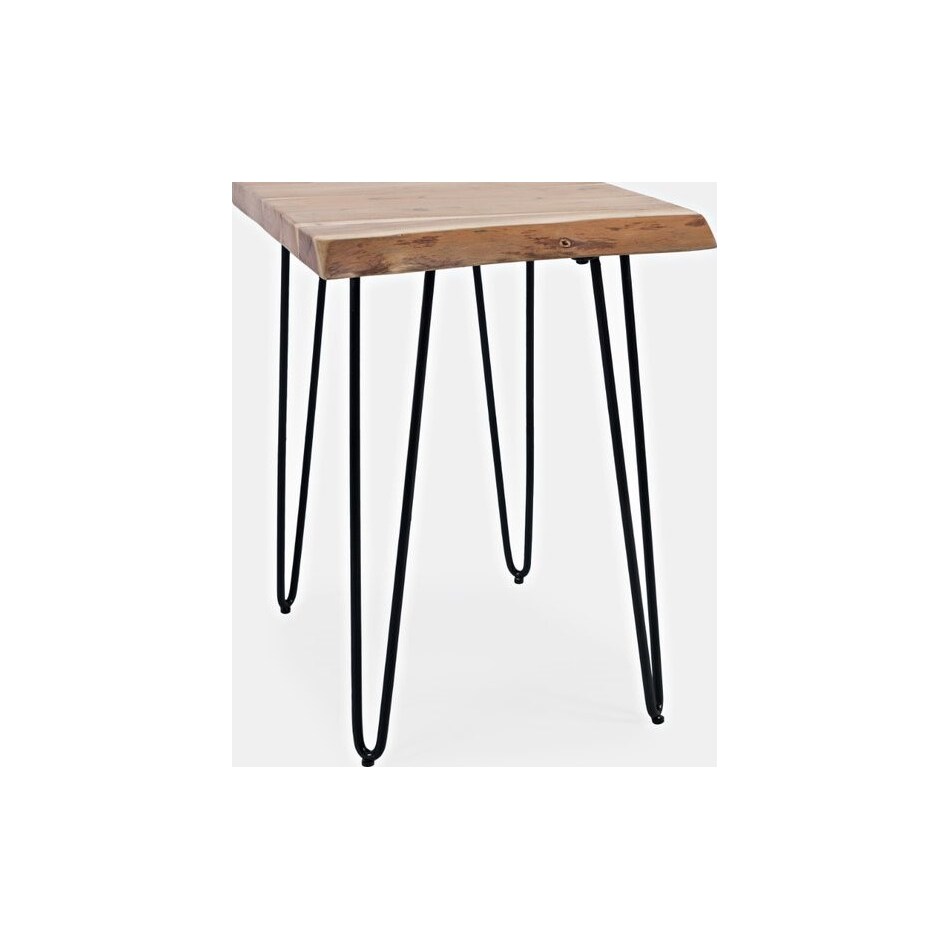 jfra brown chairside table   