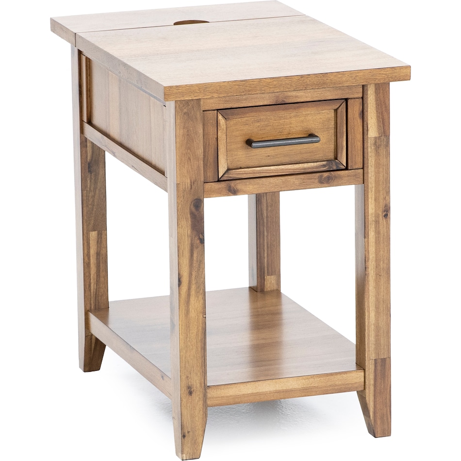 jfra brown chairside table clr  