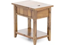 jfra brown chairside table clr  