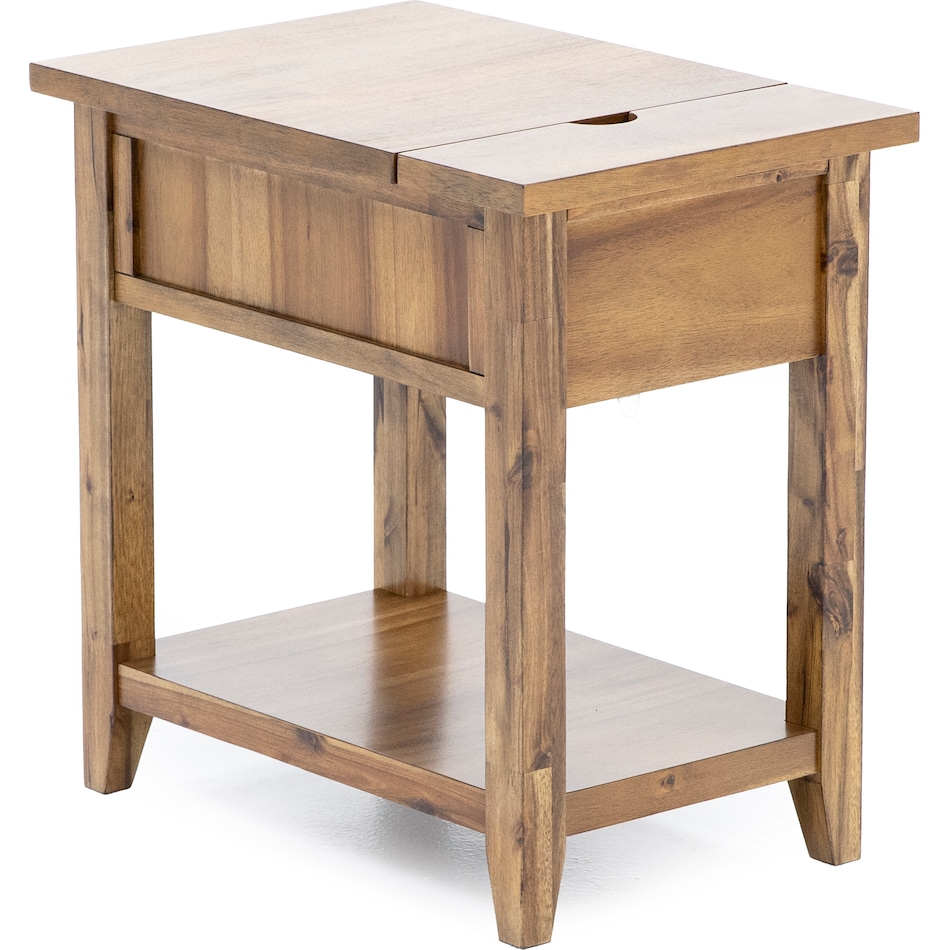 jfra brown chairside table clr  