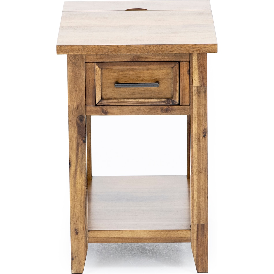 jfra brown chairside table clr  