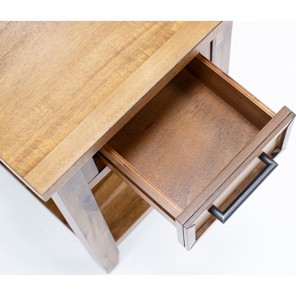 jfra brown chairside table clr  