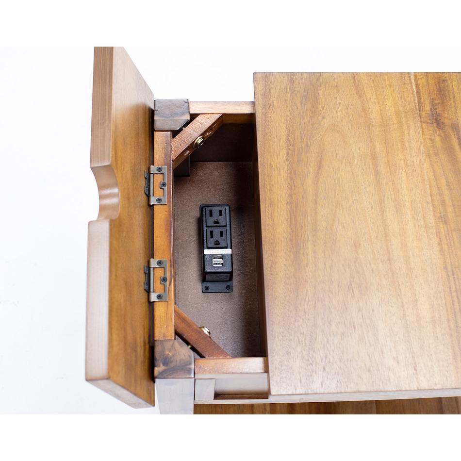jfra brown chairside table clr  
