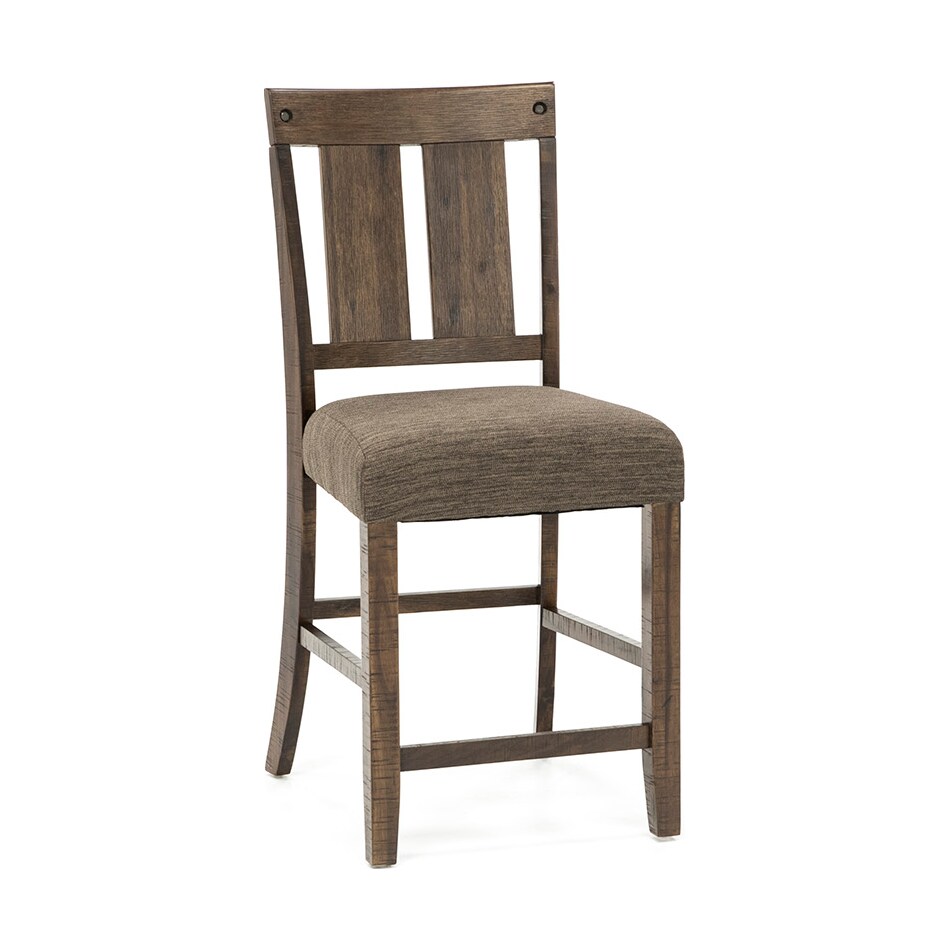 jfra brown counter height stool   