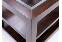 jfra brown end table ess  