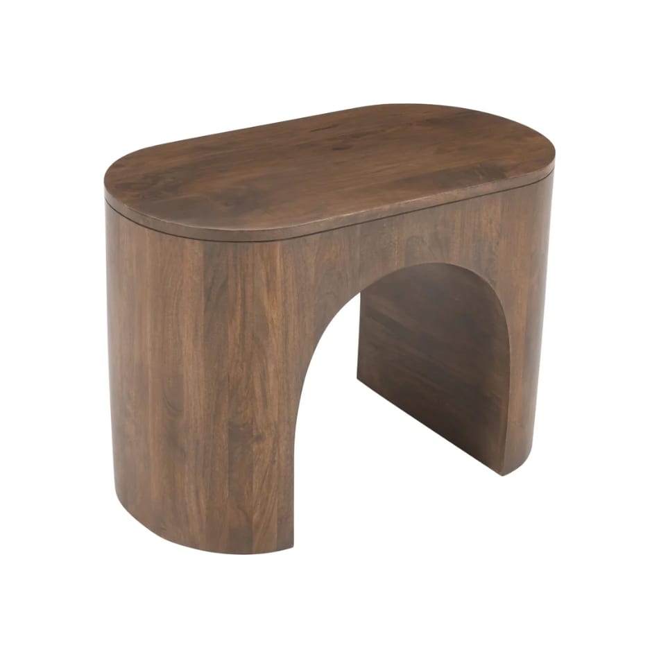 jfra brown end table luna  