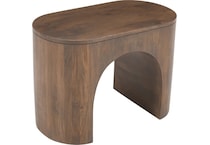jfra brown end table luna  