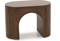 jfra brown end table luna  