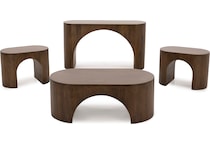 jfra brown end table luna  