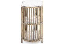 jfra brown hall entry table wandr  