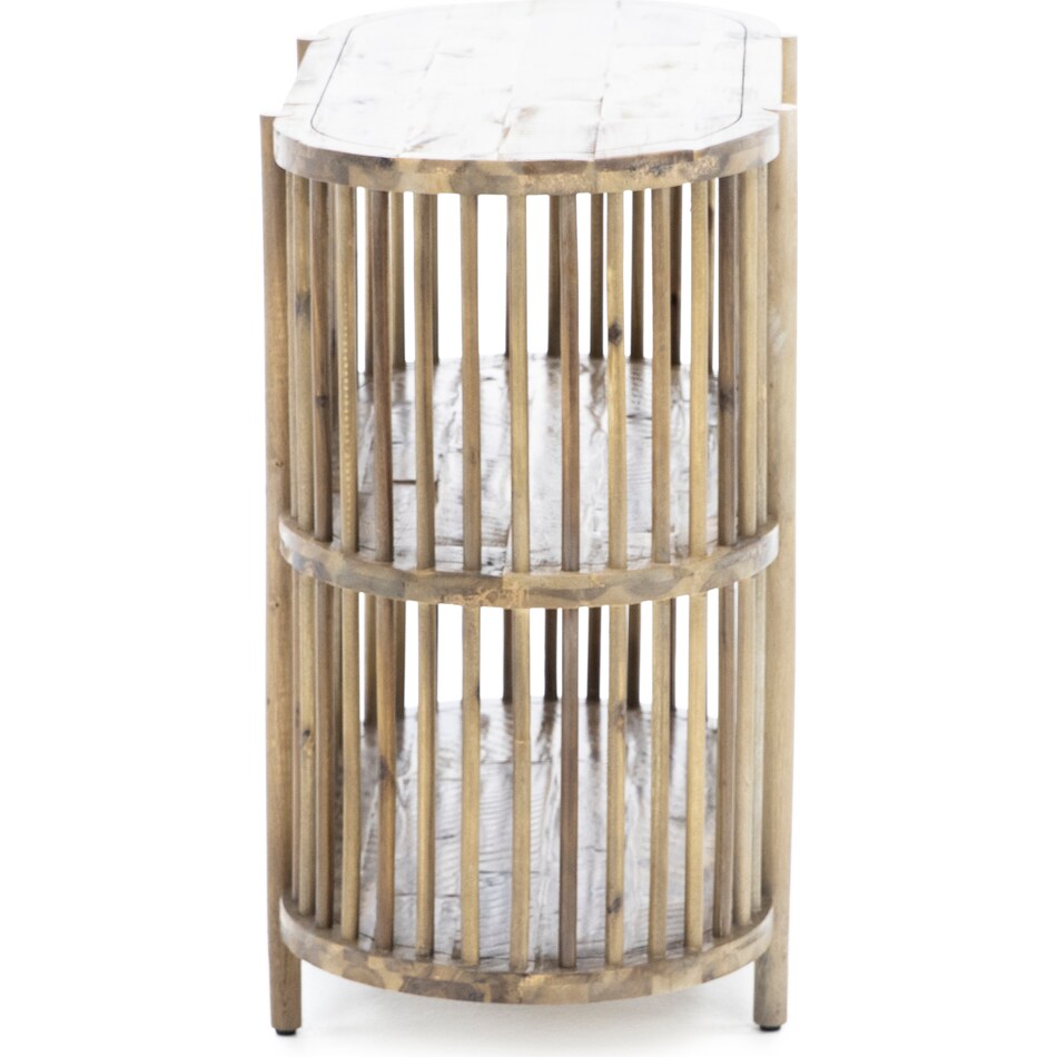 jfra brown hall entry table wandr  