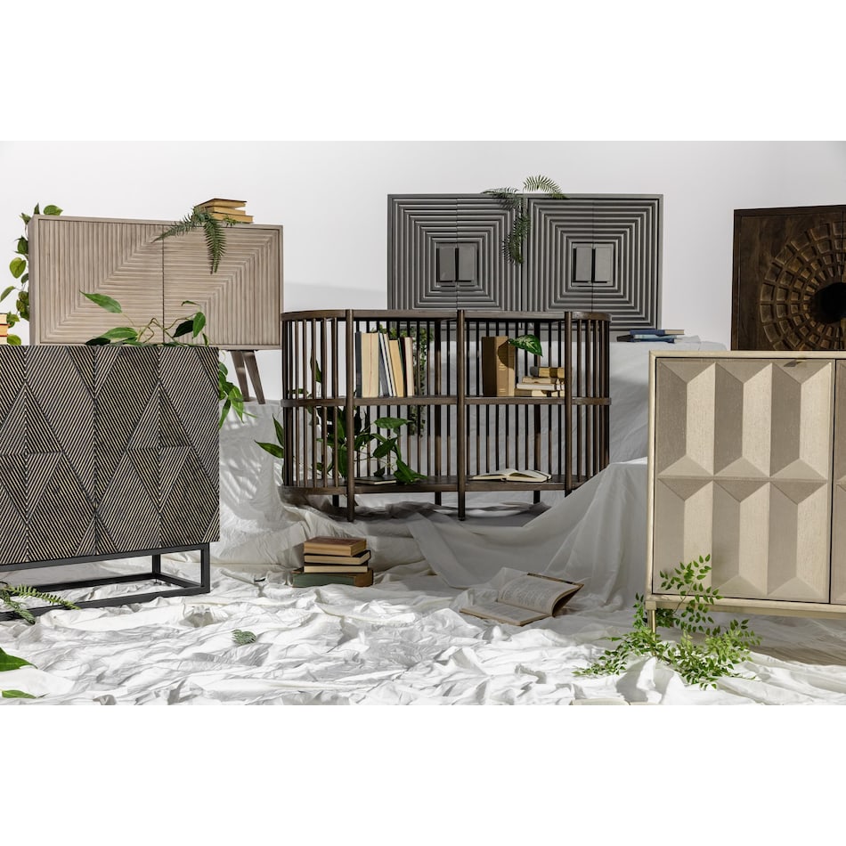 jfra brown hall entry table lifestyle image wandr  