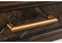 jfra dark chevron desk   