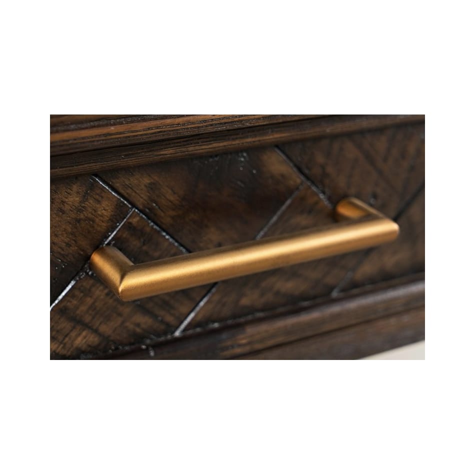 jfra dark chevron desk   