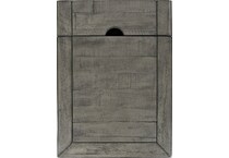 jfra grey chairside table   