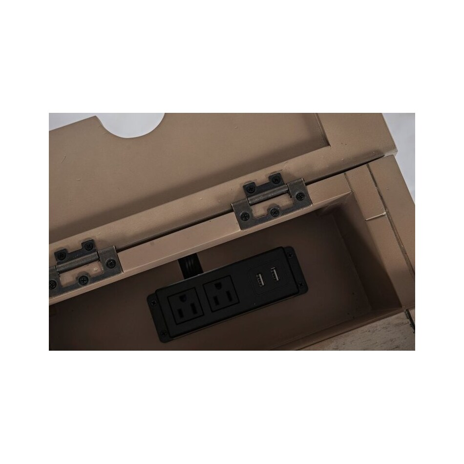 jfra grey chairside table   