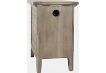 jfra grey chairside table   