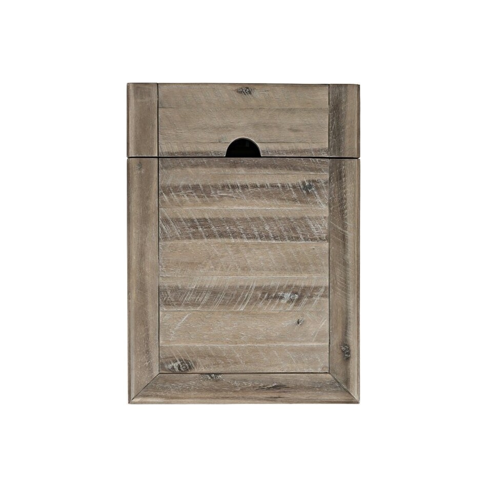 jfra grey chairside table   