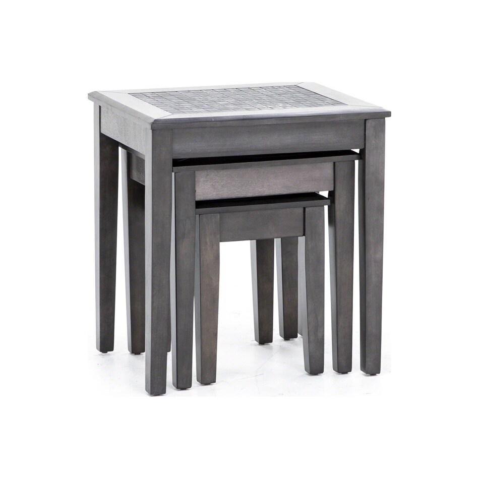 jfra grey end table   