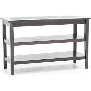 Grey Mosaic Console Table