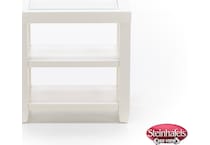 jfra white chairside table  image ess  