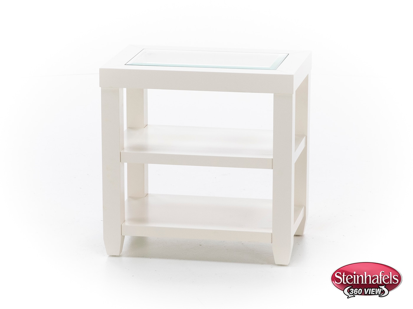 jfra white chairside table  image ess  