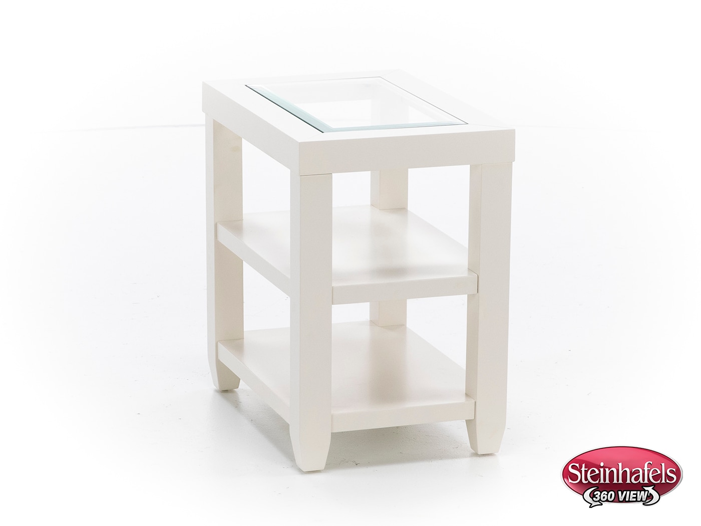 jfra white chairside table  image ess  