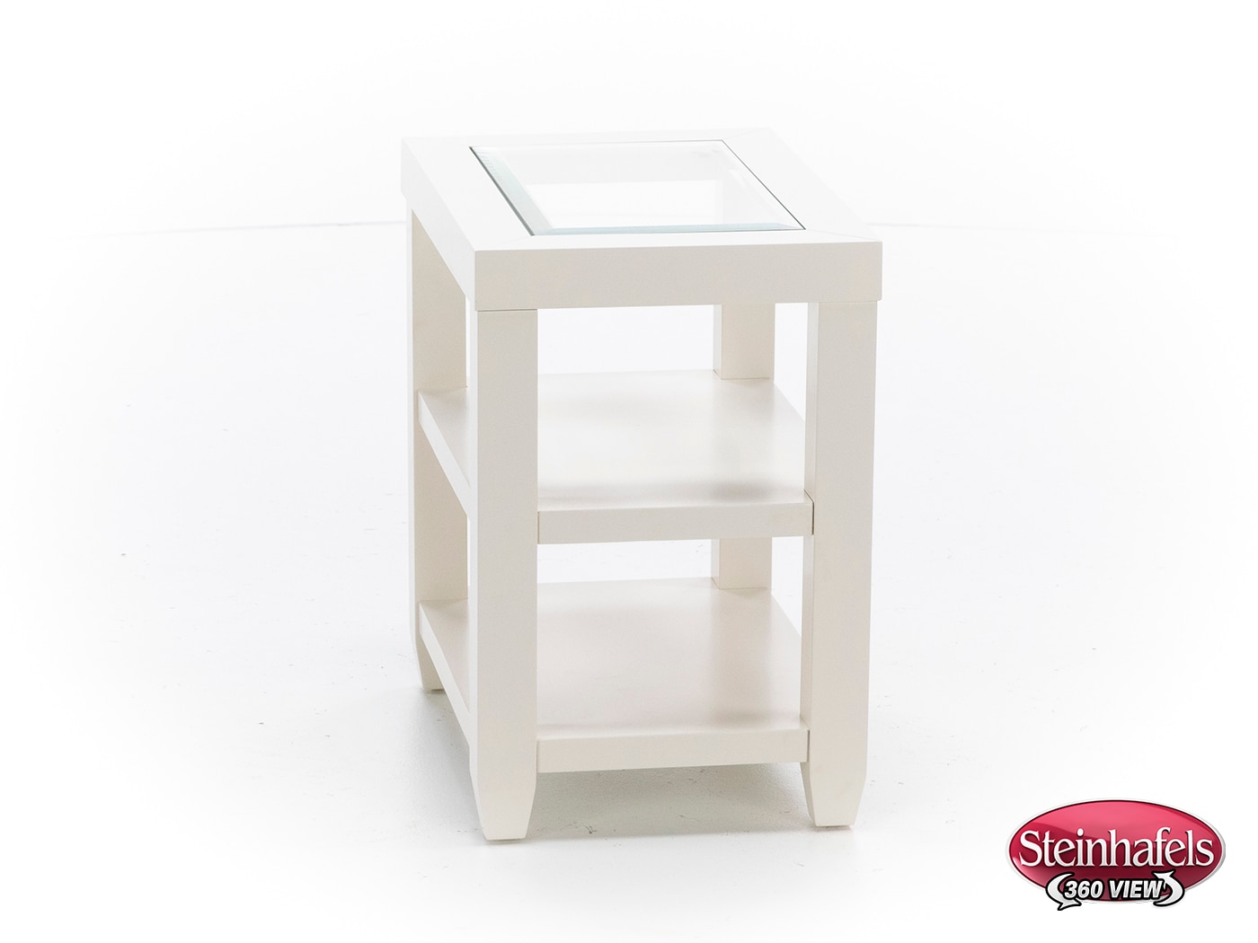 jfra white chairside table  image ess  