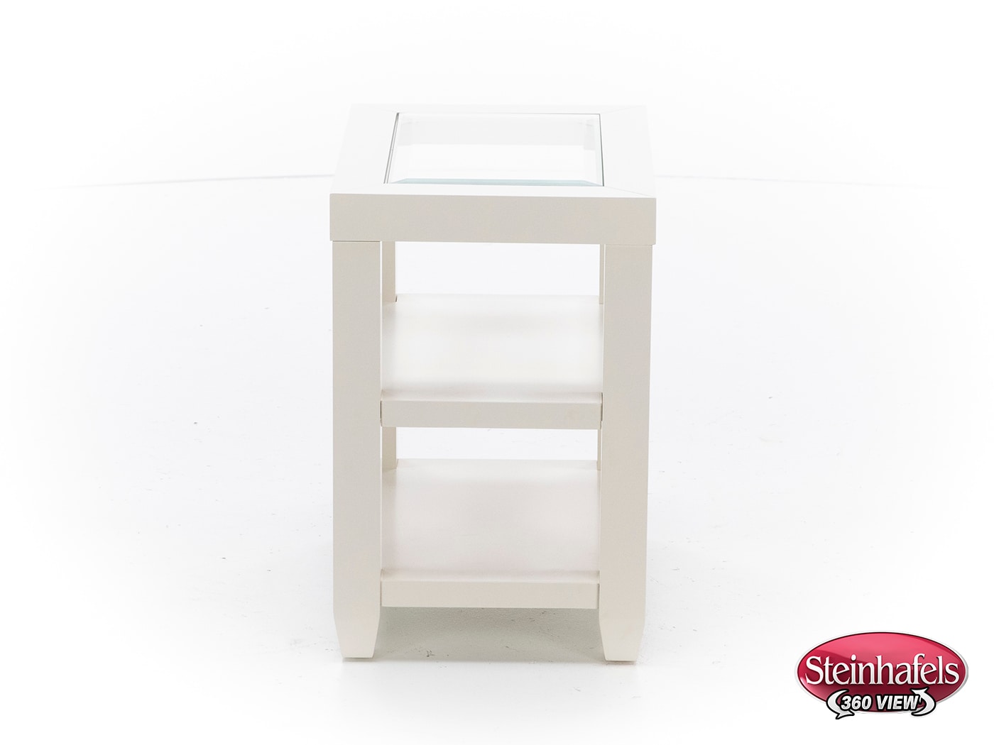jfra white chairside table  image ess  