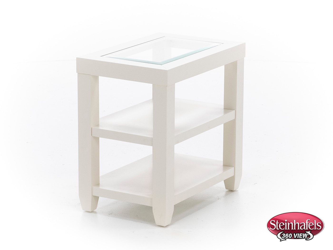 jfra white chairside table  image ess  