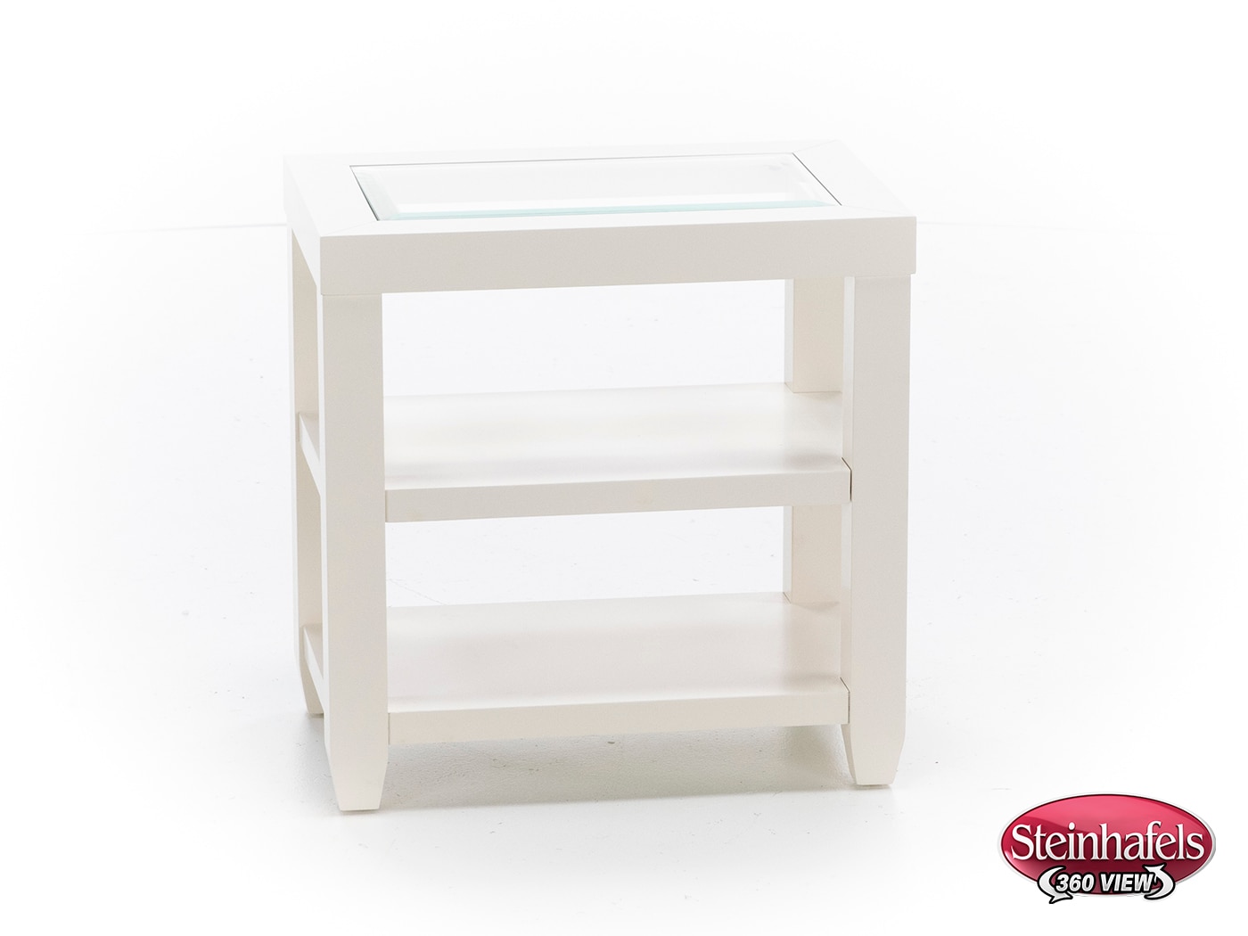 jfra white chairside table  image ess  