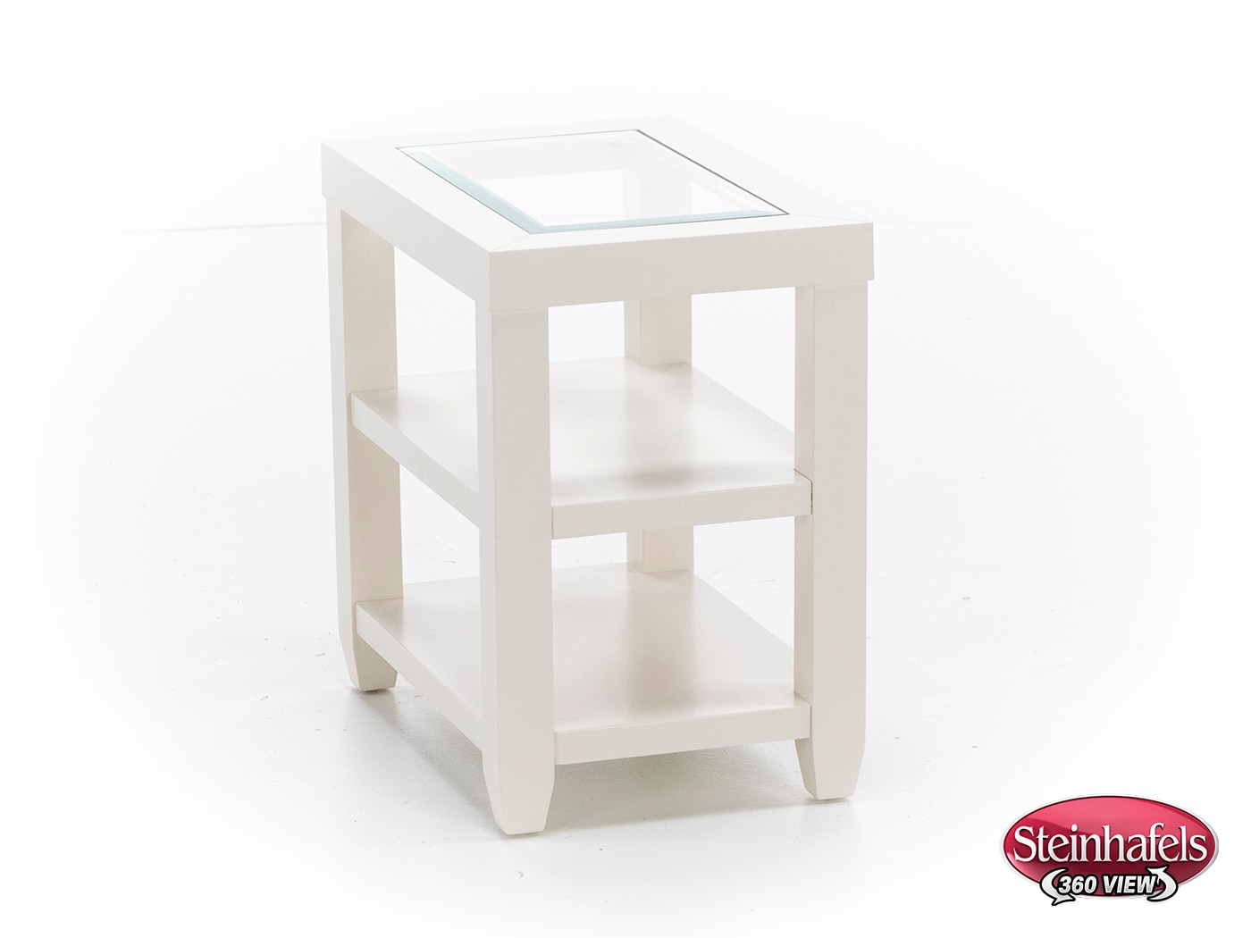 jfra white chairside table  image ess  