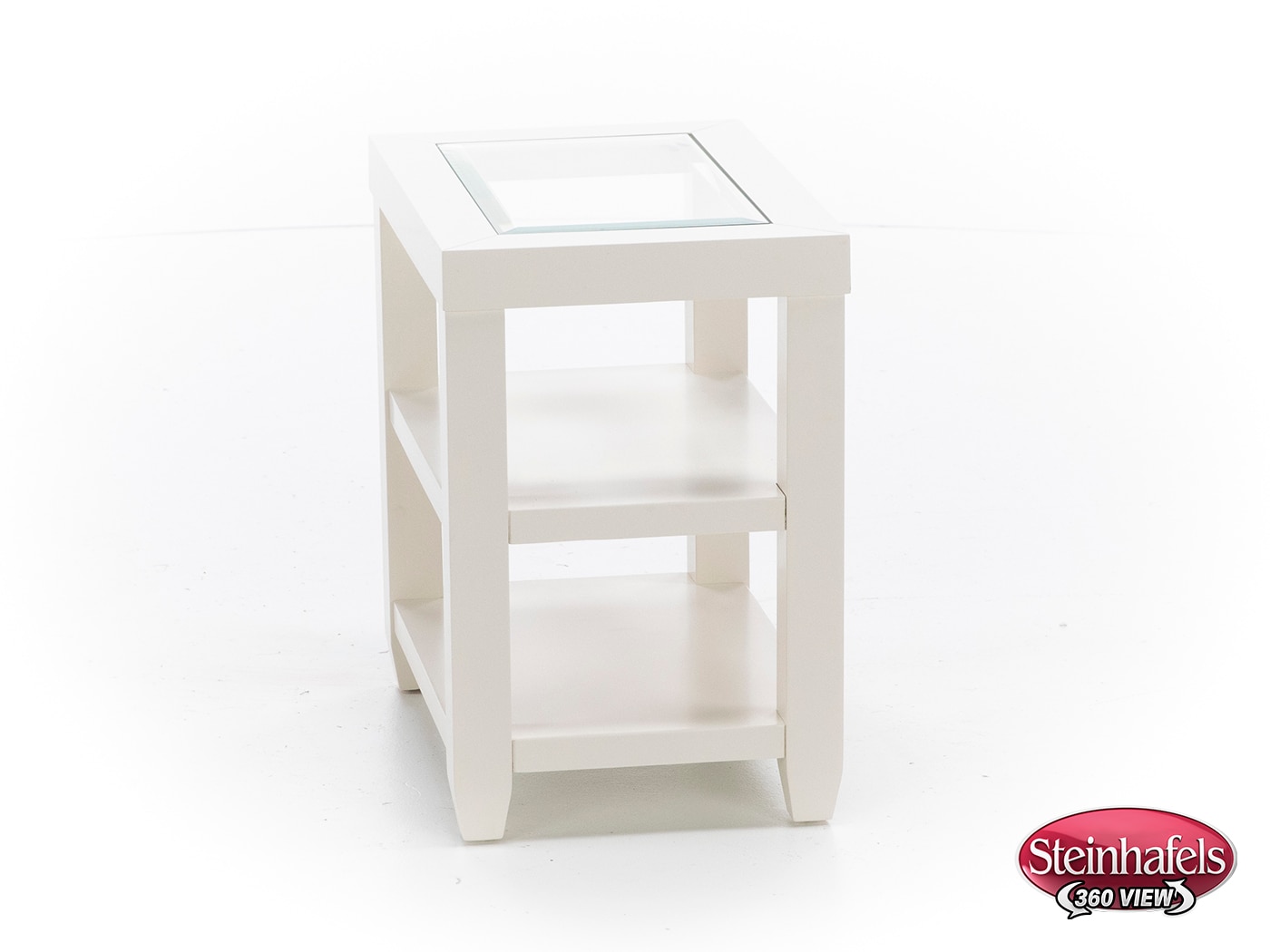jfra white chairside table  image ess  