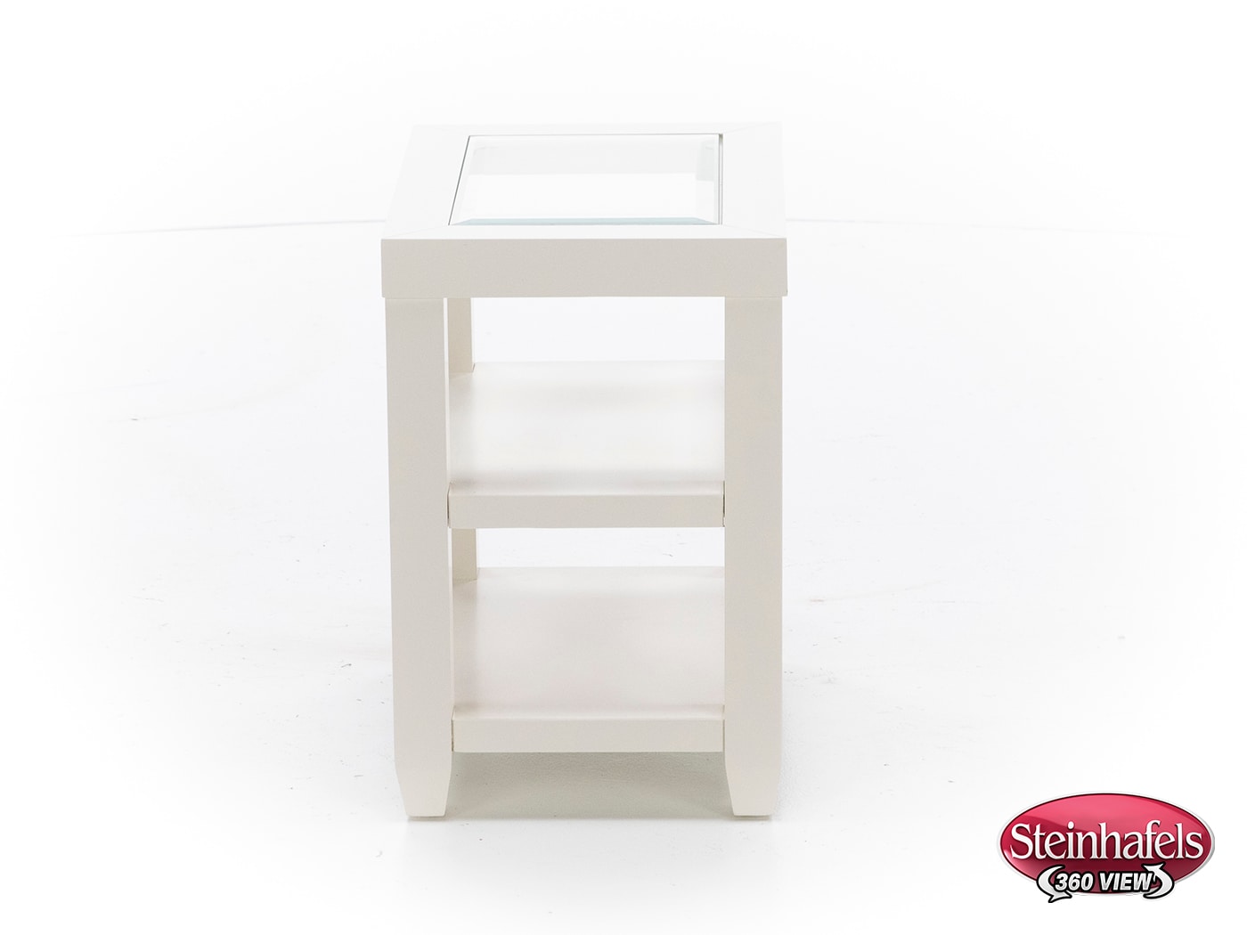 jfra white chairside table  image ess  
