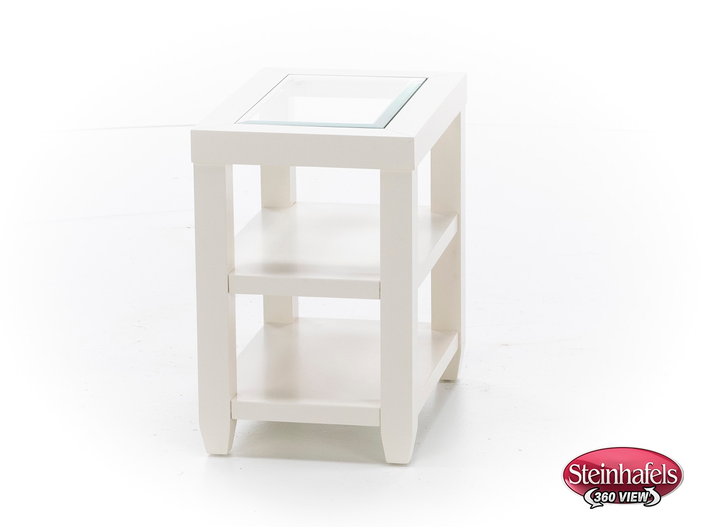 jfra white chairside table  image ess  