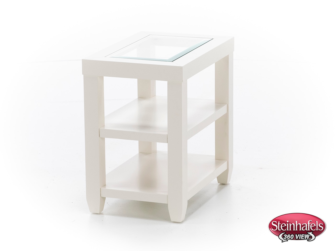 jfra white chairside table  image ess  