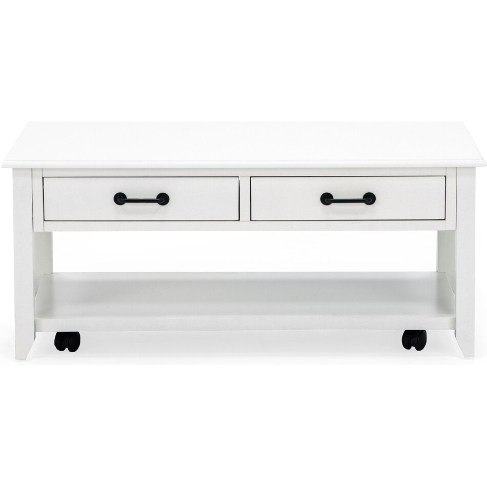 jfra white cocktail table   