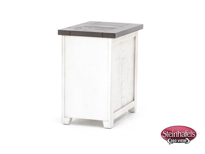 jfra white end table  image   
