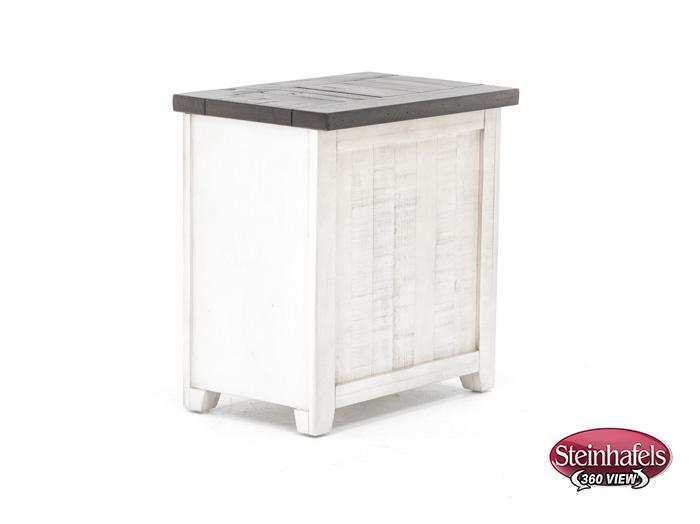 jfra white end table  image   