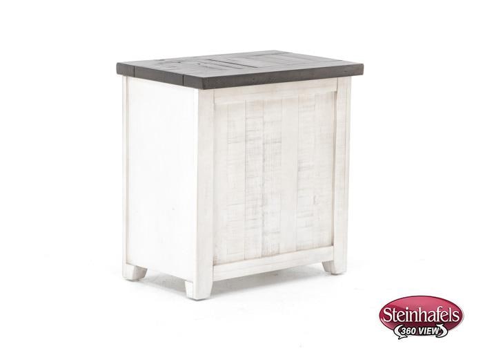 jfra white end table  image   