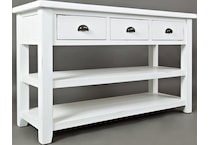 jfra white sofa table   