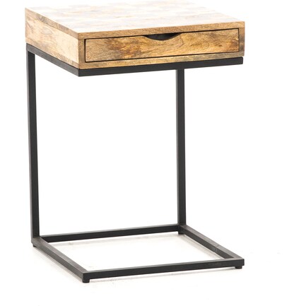 Iron Forge Checkered C Table