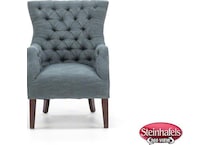 jla blue accent chair  image   