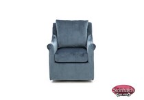 jla blue swivel chair  image   